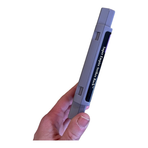 SUPER NINTENDO VINTAGE GAME CARTRIDGE - super empire strikes back- 1993 game - Picture 3 of 6